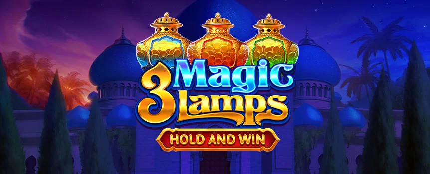 Play 3 Magic Lamps: Hold and Win is your chance to turn wishes into online slot jackpots worth a whopping 5,000x your bet.